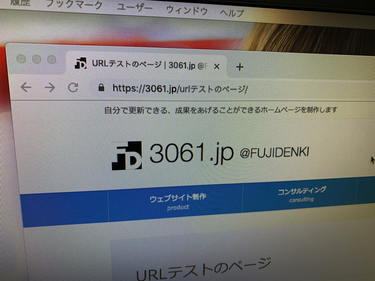 Wordpress固定ページではurlの設定に気をつけること 3061 Jp